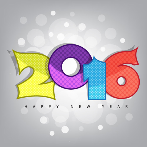 2016 new year creative background design vector 12 2016 new year creative background design vector 12