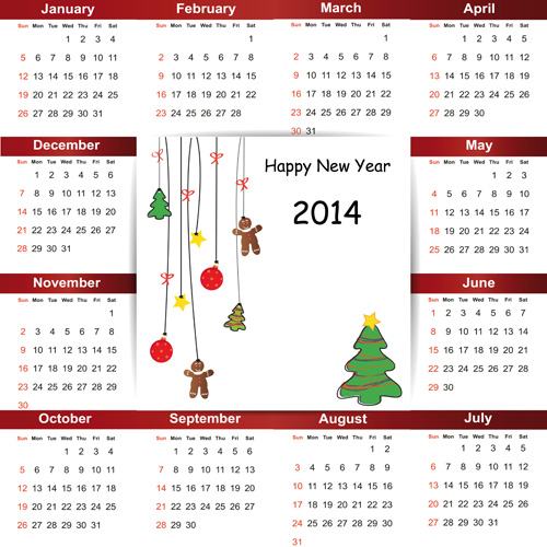 Calendar 2014 vector huge collection 88 Calendar 2014 vector huge collection 88