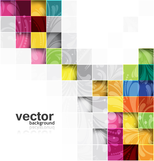 Shiny Cubes Backgrounds vector 03 Shiny Cubes Backgrounds vector 03