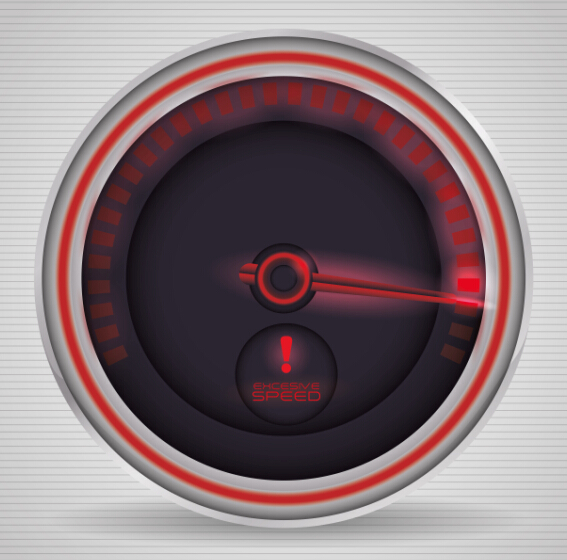 Speed design elements vector 08