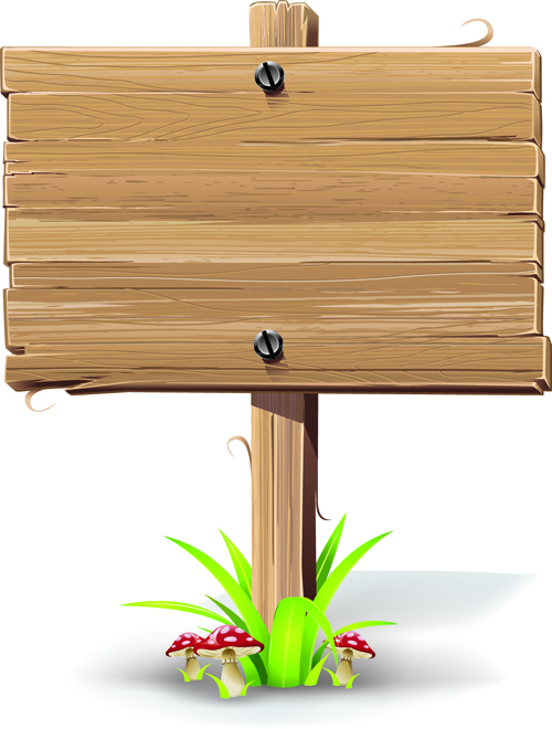 Vector Wooden Signs design elements 02 Vector Wooden Signs design elements 02