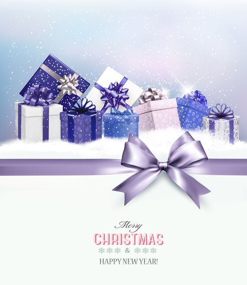 2016 new year with christmas gift cards vector 02 2016 new year with christmas gift cards vector 02