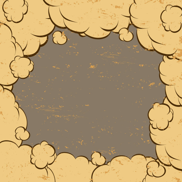 Cartoon explosion frames vector set 04 Cartoon explosion frames vector set 04