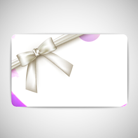 Bow with business cards shiny vector 07 Bow with business cards shiny vector 07