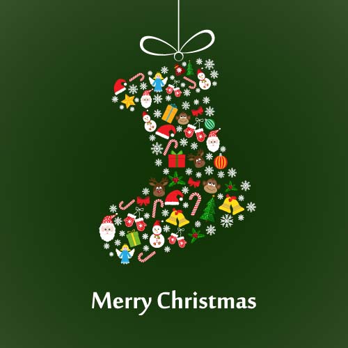 Christmas baubles cute vector material 11 Christmas baubles cute vector material 11