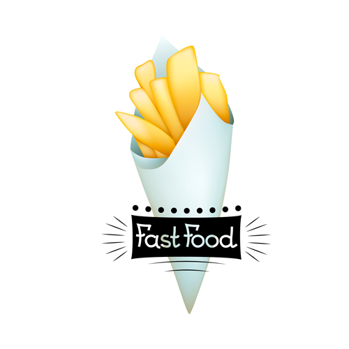French potatoes vector material 03 French potatoes vector material 03
