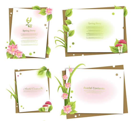 Plant flowers text vector Plant flowers text vector