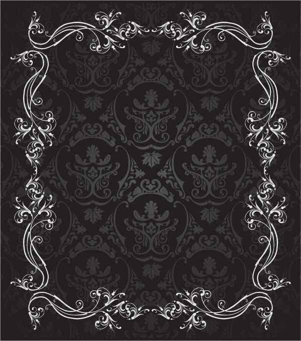 Ornate gorgeous Border vector Ornate gorgeous Border vector