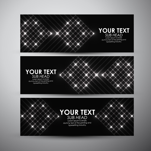 Abstract light vectors banner 05 Abstract light vectors banner 05