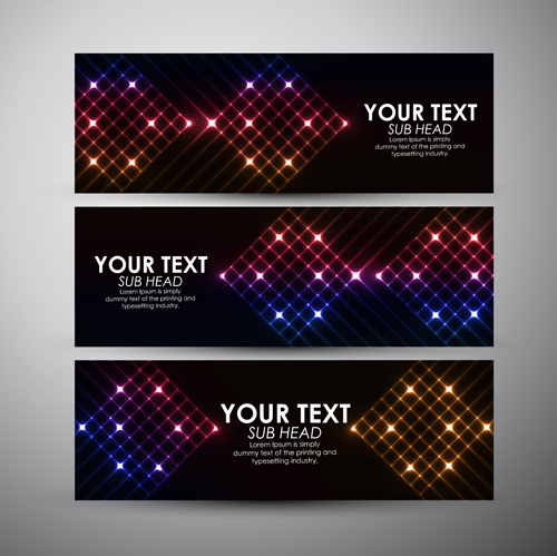 light banner abstract 