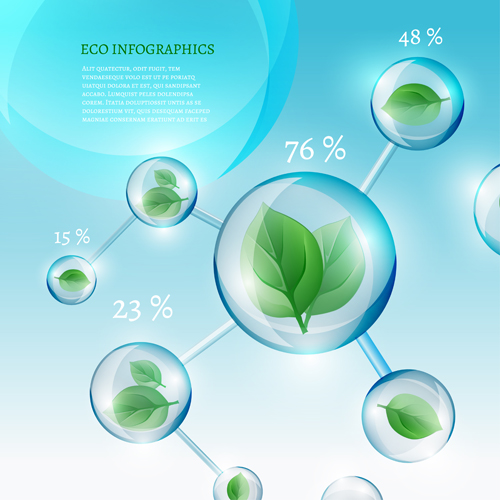 infographics graphics elements eco 