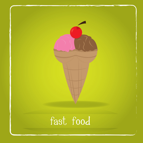 Simlpe fast food poster template vector 15 Simlpe fast food poster template vector 15