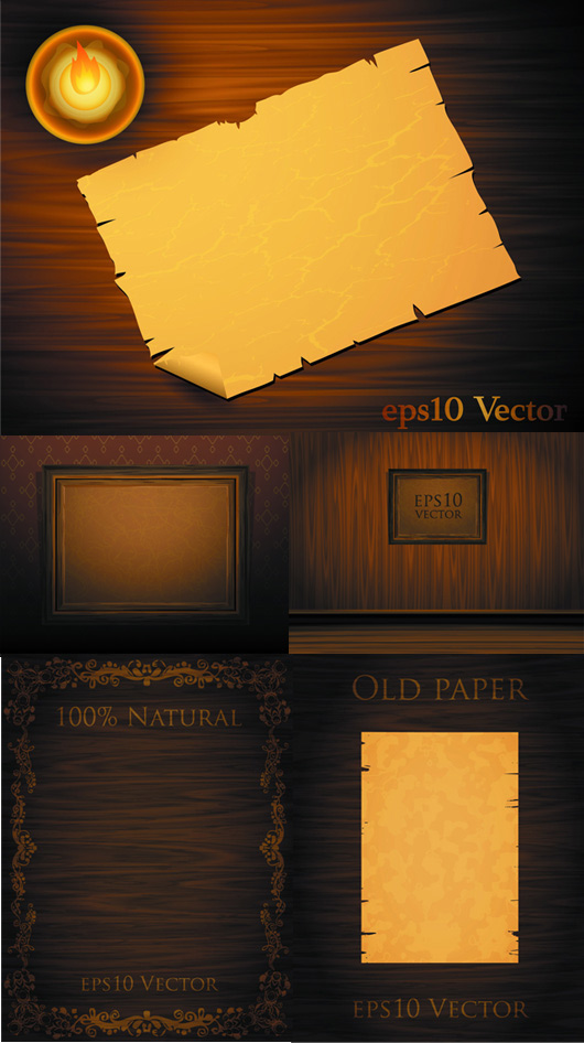 Wood kraft *** photo vector