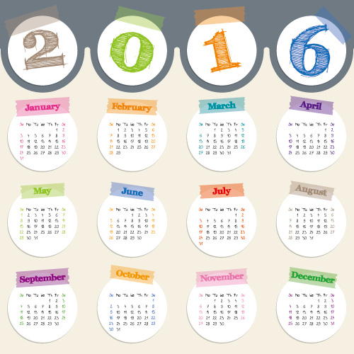 design circle calendars 2016 