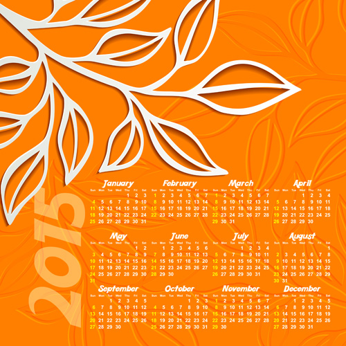 material calendar autumn 2015 