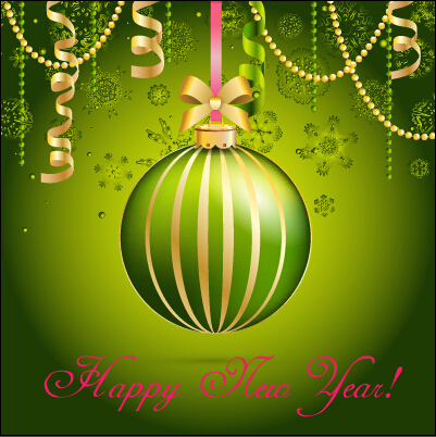 new year Christmas ball christmas background vector background 2015  