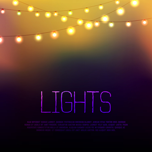 Festival hanging lights vector background art 01 Festival hanging lights vector background art 01