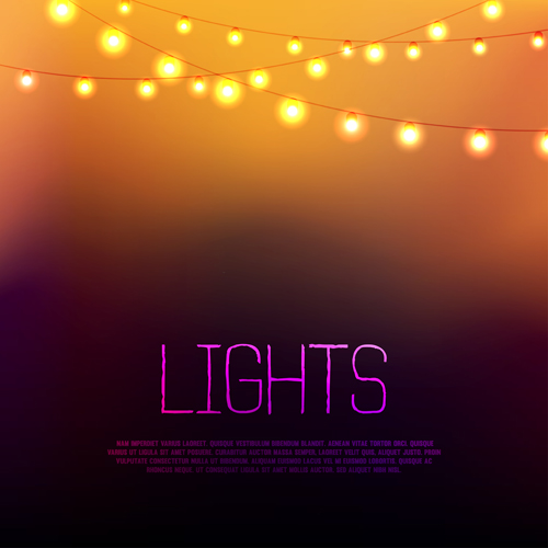 Festival hanging lights vector background art 02 Festival hanging lights vector background art 02