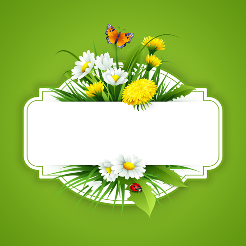 spring flower card 