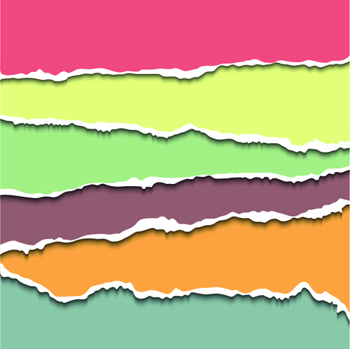 Layered torn paper vector background material 04 Layered torn paper vector background material 04
