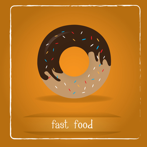 Simlpe fast food poster template vector 02 Simlpe fast food poster template vector 02
