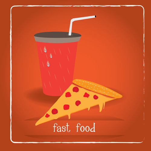 Simlpe fast food poster template vector 16 Simlpe fast food poster template vector 16