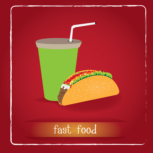 Simlpe fast food poster template vector 25 Simlpe fast food poster template vector 25