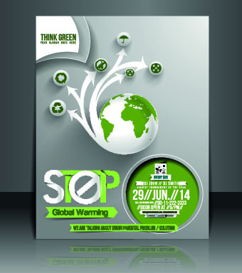Business flyer and brochure cover design vector 61 Business flyer and brochure cover design vector 61