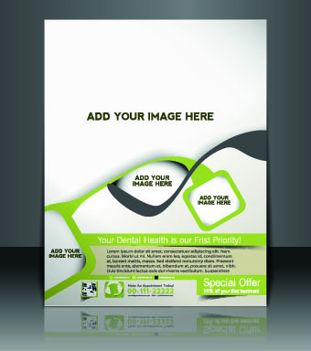 Business flyer and brochure cover design vector 62 Business flyer and brochure cover design vector 62
