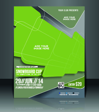 flyer cover business brochure  