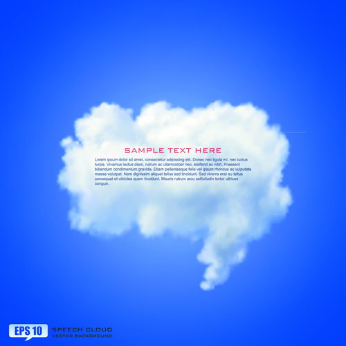 Clouds Vector backgrounds 05 Clouds Vector backgrounds 05
