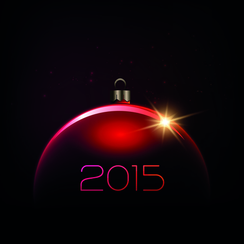 delicate christmas balls Backgrounds 2015 