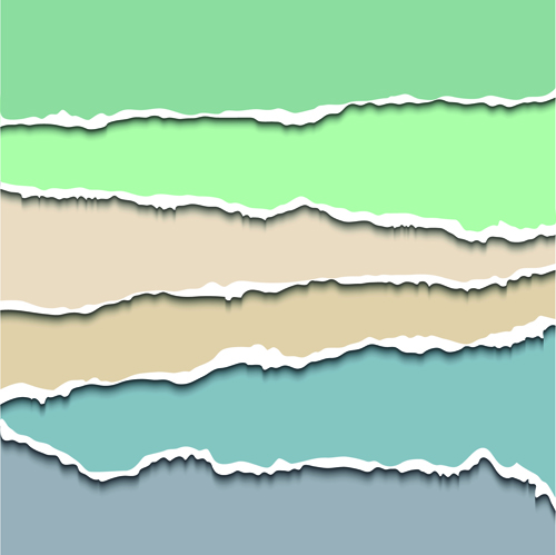 Layered torn paper vector background material 01 Layered torn paper vector background material 01