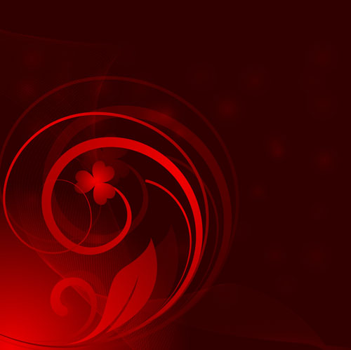 Romantic floral abstract background vector 02 Romantic floral abstract background vector 02