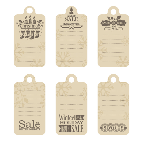 2016 christmas big sale tags vector set 02 2016 christmas big sale tags vector set 02