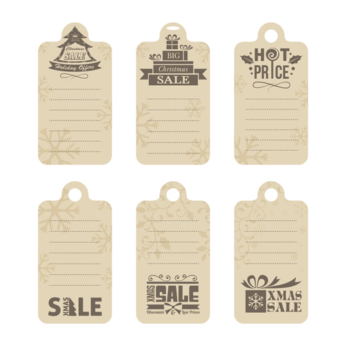 2016 christmas big sale tags vector set 04 2016 christmas big sale tags vector set 04