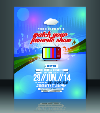 Business flyer and brochure cover design vector 58 Business flyer and brochure cover design vector 58