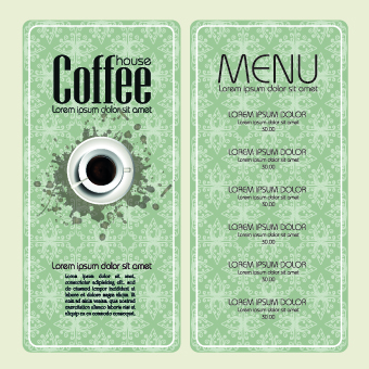 Coffee banner and menu design vector 02 Coffee banner and menu design vector 02