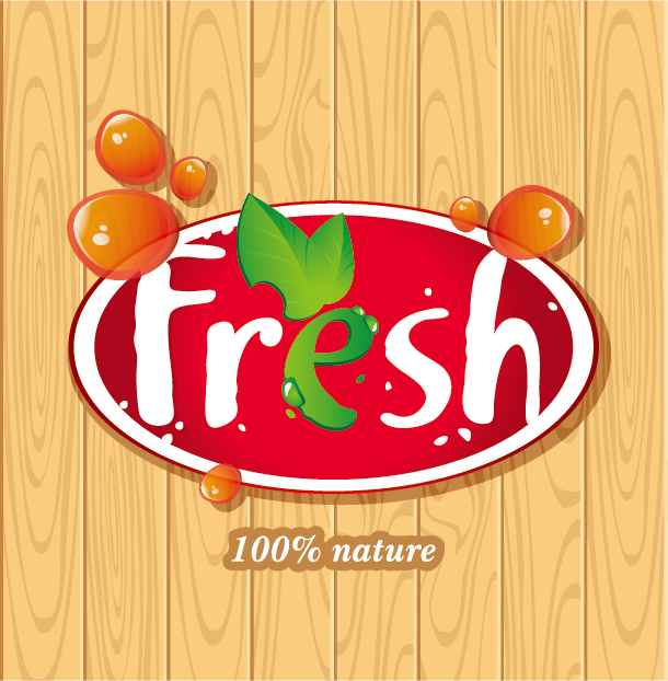 Fresh juice poster design vectors material 08 Fresh juice poster design vectors material 08