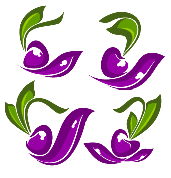 Creative Green Leaf logos vector 05 Creative Green Leaf logos vector 05