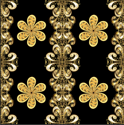 Luxury ornament floral pattern seamless vecrtor 18