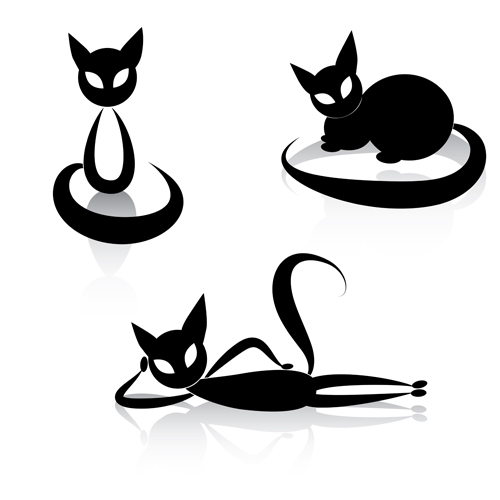 The offbeat cats vector design 01 The offbeat cats vector design 01