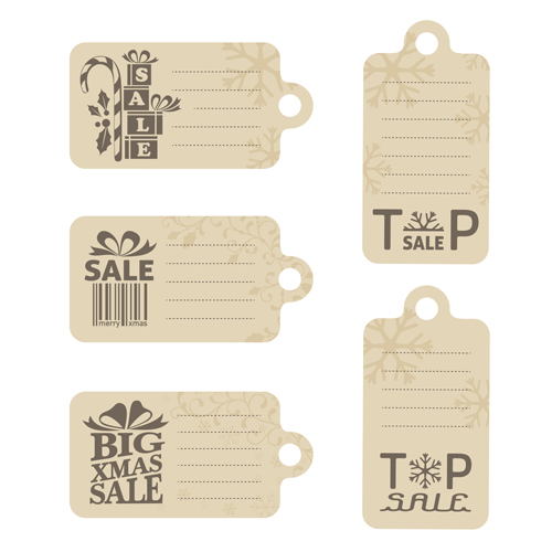 2016 christmas big sale tags vector set 05 2016 christmas big sale tags vector set 05