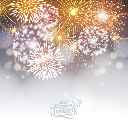 Blurs fireworks background art vector 01 Blurs fireworks background art vector 01