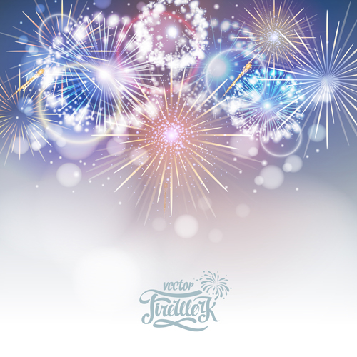 Blurs fireworks background art vector 02 Blurs fireworks background art vector 02