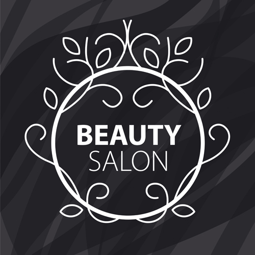 salon logos floral beauty salon beauty 