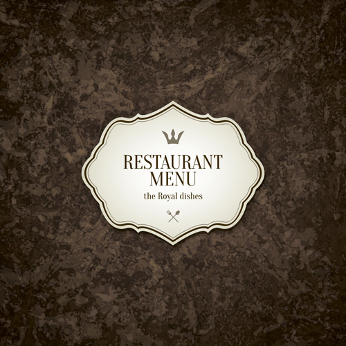 Restaurant menu retro vector design Restaurant menu retro vector design