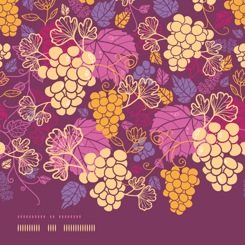 Vintage grape hand drawn background vectors 02 Vintage grape hand drawn background vectors 02
