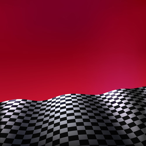 Colored background with checkered flag vectors 06 Colored background with checkered flag vectors 06