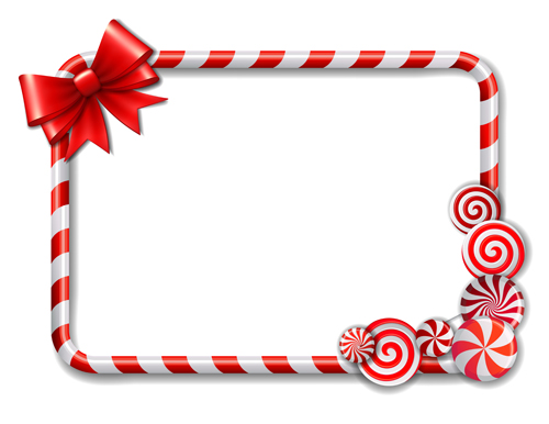 Cute candy frames vector material 03 Cute candy frames vector material 03